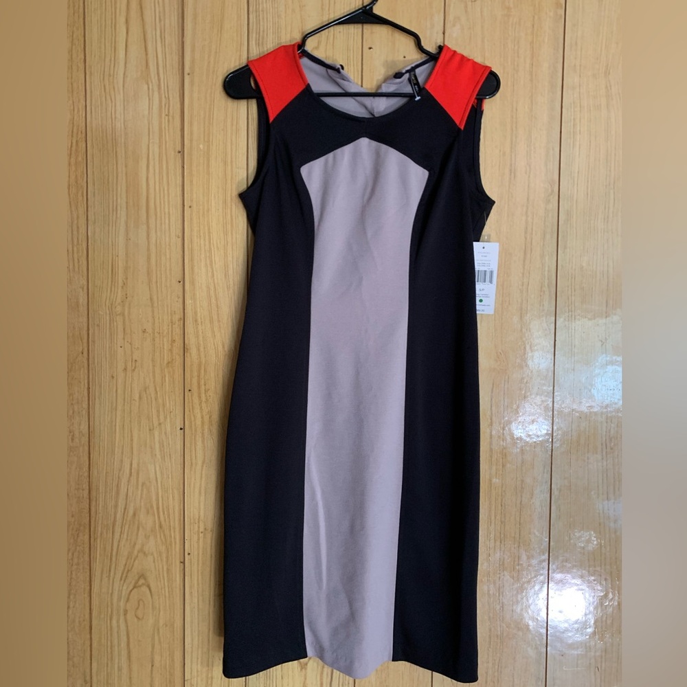 Lori M block dress made in Canada